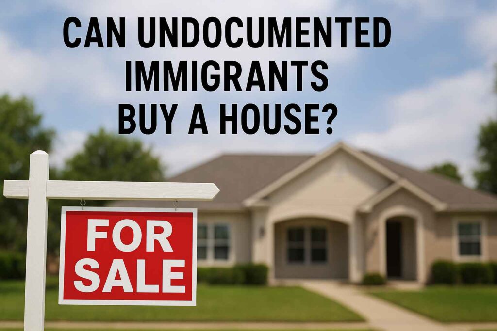 can undocumented immigrants buy a house