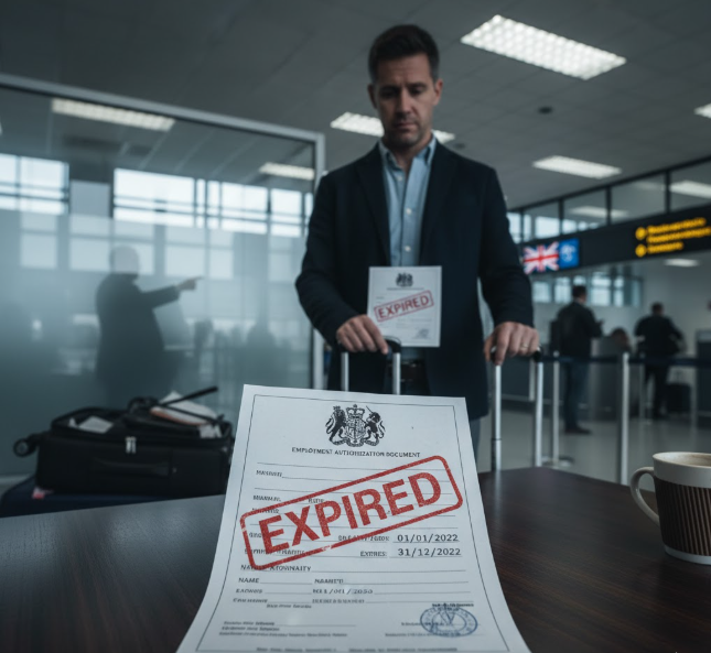 expired work permit