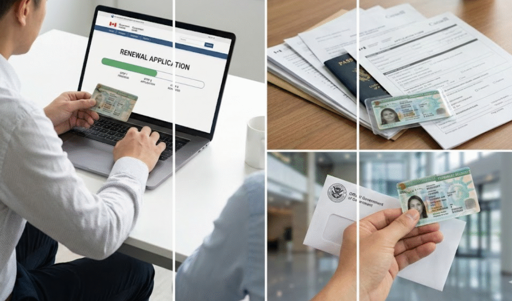 how to renew permanent resident card