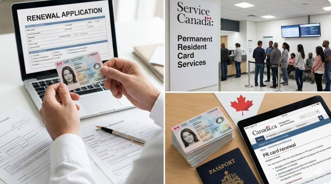 permanent resident card renewal canada
