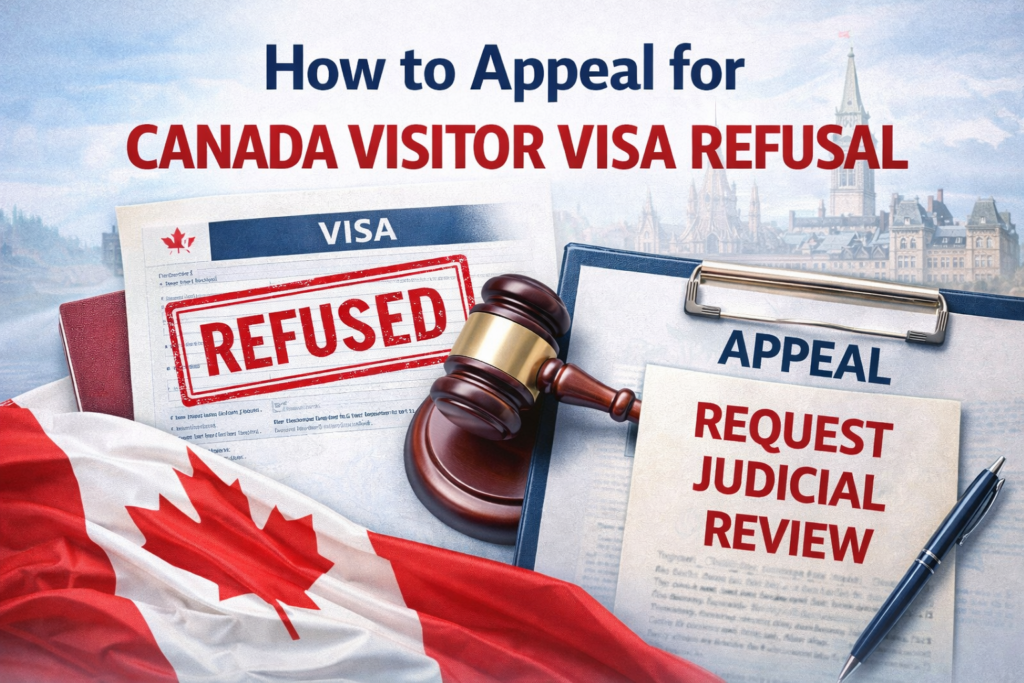 how to appeal for canada visitor visa refusal